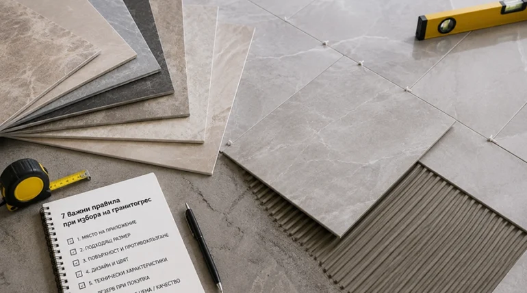 Selection of Izida Ceramica porcelain tiles